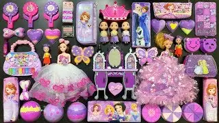 Special Series #VIOLET Princess Frozen || Mixing Too Many Things Into Clear Slime