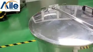 Mobile open storage tank #cosmetics#tank#storage#factory#container