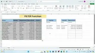 How to Use Excel FILTER Function ।। Filter With Multiple Criteria ।। Excel मैं FILTER फंक्शन