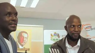 MR Sandile Vilkazi - Dr BW Vilakazi grandson received an award to Bhambatha kaMakhwatha.
