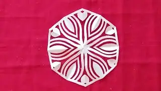 Snowflake l paper cutting design l paper snowflake