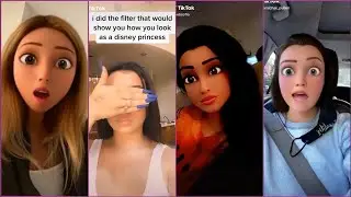 How You Look as a Disney Princess Filter | TIKTOK COMPILATION