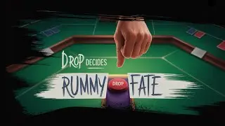 Losing the drop at the edge of the score costs this Rummy game