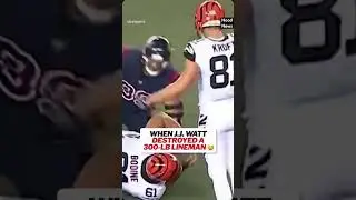 J.J. Watt had to go 💥 #hoodnews #jjwatt #houstontexans #bengals #nfl #football #hitstick #fyp #wow