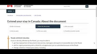 HOW TO EXTEND YOUR STAY IN CANADA  AS VISITOR ,   SUPERVISA  EXTEND YOUR STAY IN CANADA   ONLINE