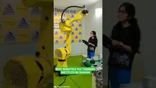 Best Robotics PLC Training institute in chakan #automation #roboticstraining #industrialautomation