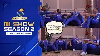 MI Show is back | Jokes, Gems of Wisdom & more ft. Trent Boult, Kagiso Rabada, Corbin & Dane Piedt