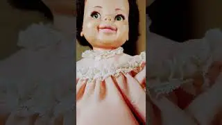 Vintage Toys Ideal 1968 Giggles Doll Moving Eyes and Head