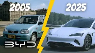 BYD Evolution (2005&ndash;2025): From Old Models to Tesla Killer