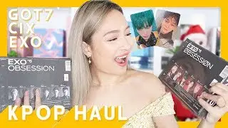 CHRISTMAS KPOP HAUL: EXO, GOT7 AND CIX