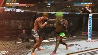 Bmf fight right here in my UFC 5 online career part 49