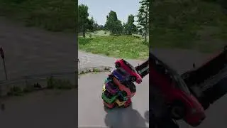 car game beam ng  crash video