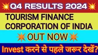 TFCILTD Q4 Results 2024 🔴 Tourism Finance Corporation Results 🔴 Tourism Finance Corporation Share