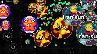 Agar.io Mobile Gameplay Linesplit | VanishSplit | Cannonsplit
