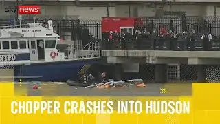 Multiple fatalities as helicopter crashes in New York