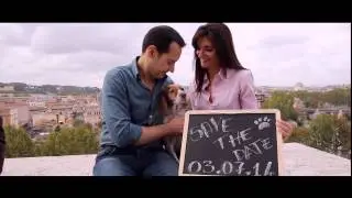 Filmino pre matrimoniale con il cane a Roma wedding film video reportage