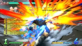 DRAGON BALL FighterZ Yamcha combo challenge