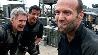 Harrison Ford & Sylvester Stallone Bloopers Are ABSOLUTELY Hilarious!