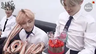 [ENG] 190301 [BANGTAN BOMB] V&rsquo;s Surprise(?) Birthday Party - BTS (방탄소년단)