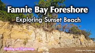 Darwin Northern Territory Australia | Fannie Bay Foreshore Sunset Beach WALKING TOUR EXPLORING 2024