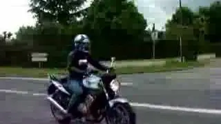 test bike cricriminator CBF600N