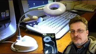 USB Powered Desk Lamp and Fan Gadget Review