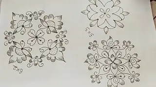 కొత్తగా వేసుకునే 5 చుక్కల ముగ్గులు🌸5 Dots Rangoli Designs 🌸 Beautiful Muggulu 