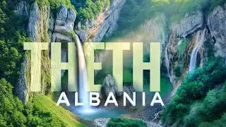 Echos of THETH, ALBANIA 🇦🇱, beautiful aerial view in 4K.