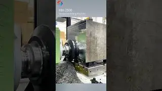 Horizontal Milling Machine HM-2500: for Milling the End Face of Mold Bases #GooDa #moldmanufacturing