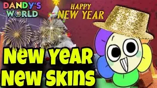 DANDY'S WORLD NEW YEAR'S SKINS.