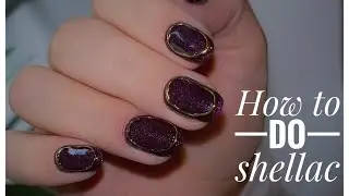 Shellac Nails STEP BY STEP  Part 1 🌈 | LINA LOOP NAILS #nails #nailart #manicure
