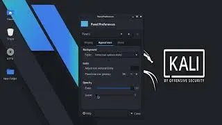 Kali Linux 2020.1 desktop setting and tool bar (ifconfig problem)