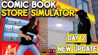 I Do A QUEST For Myself In This NEW UPDATE In Comic Book Store Simulator!