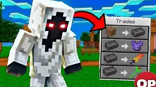 Minecraft, but entity trade Op Items...