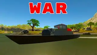 😯 EPIC NPC WARS in RavenField #4