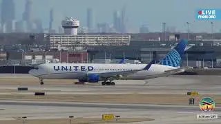🔴 LIVE PLANE SPOTTING - Chicago O'Hare International Airport | Saturday, 1/18/25