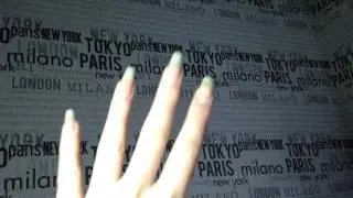 ASMR TIP SHOW long natural real bare naked nails cutepolish