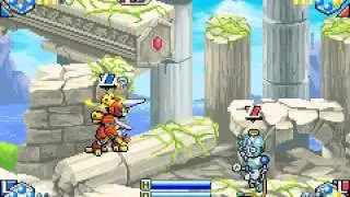 medabots ax:  arcbeetle vs baby blue