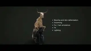 Simulating the Perfect Groom for a Bovine Biker | Untold Studios | FMX HIVE 2023