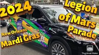 2024 Legion of Mars New Orleans Mardi Gras Parade
