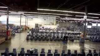 Used Gym Equipment refurbishing factory tour Fly Over 2