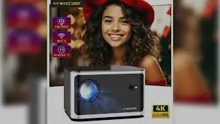 A must-have product!&nbsp;Magcubic 580ANSI Auto Focus Projector Android 11 4K 1080P Wifi6 Voice Control