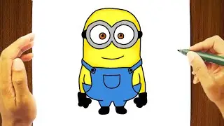 C&Oacute;MO DIBUJAR UN MINION F&Aacute;CIL PASO A PASO
