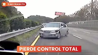 Travis Jones Falla En Curva Y Pierde Control | Car Crash TV