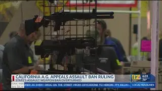 State appealing ruling that overturned assault weapons ban