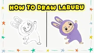 How to Draw Labubu Monster Step by Step &ndash; Colorful Drawing Guide