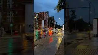 Visit Germany 🇩🇪- Berlin City Rainy Night #travel #germany #shorts #videos #traveltence #visit