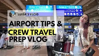Filipino Crew First Flight: Airport Tips & Crew Travel Prep Vlog