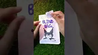 kuromi blind bag #blindbag #trending #asmr #diy #kuromi #anime #viral #shorts #short #yotubeshorts