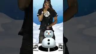 Snowman Emoji Nerd Smash
